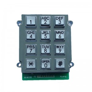 3×4 code lock keypad-B518