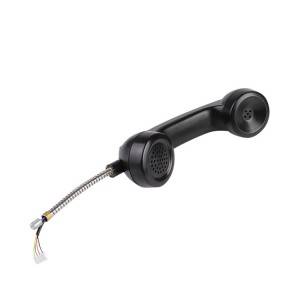 4 color spade prison telephone handset for industrial area A02