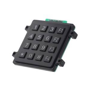 Backlight plastic garage entry system 16 keys keypad-B201