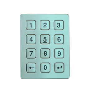 12 keys numeric door lock keypad-B720
