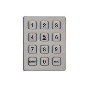 12 keys numeric door lock keypad-B720