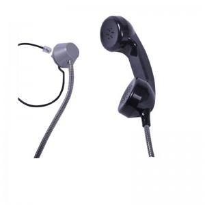 Best price home telephone weather proof handset with metal joint-A11