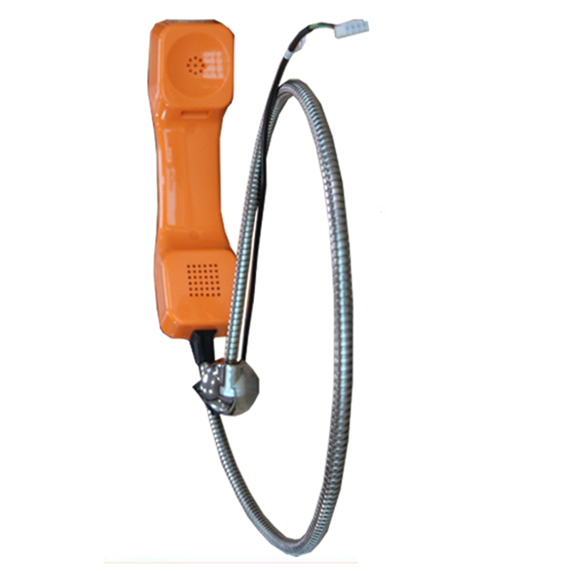 Outdoor waterproof orange color emergency intercom system handset-A05 Featured Image
