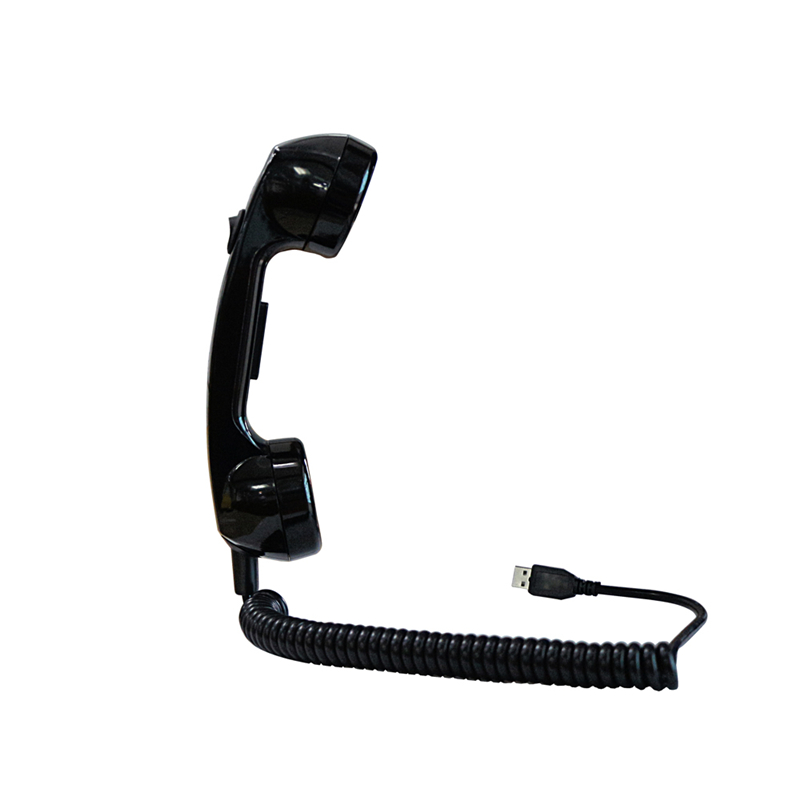PC/ABS customized colorful vandal-resistant handset outdoor industry handset for public payphone-A15 Featured Image