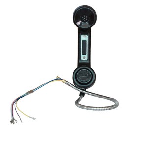 Emergency switch push button lockout ptt function retro mobile phone handset- A15