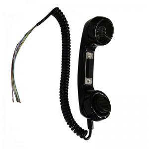PC/ABS customized colorful vandal-resistant handset outdoor industry handset for public payphone-A15