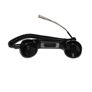 Explosion proof industrial mine carbon loaded telephone handset-A15