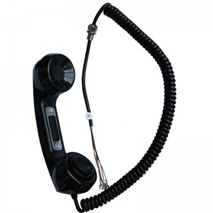 Waterproof industrial rugged IP 65 G-style kiosk Telephone Handset A15