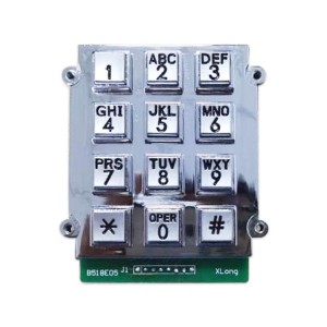 Zinc Alloy Security Digital Code Door Lock keypad, Password Key Access keypad for Hotel B518