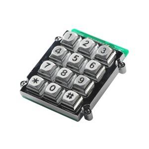 Digital Lighted Keys Keypad for access control