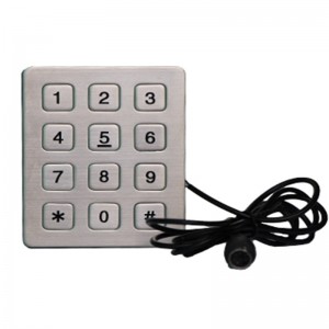 Ip65 waterproof outdoor keypad usb epp keypad-B720