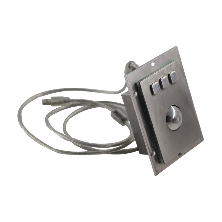 USB weatherproof trackball keypad with 3 keys-B805 Featured Image