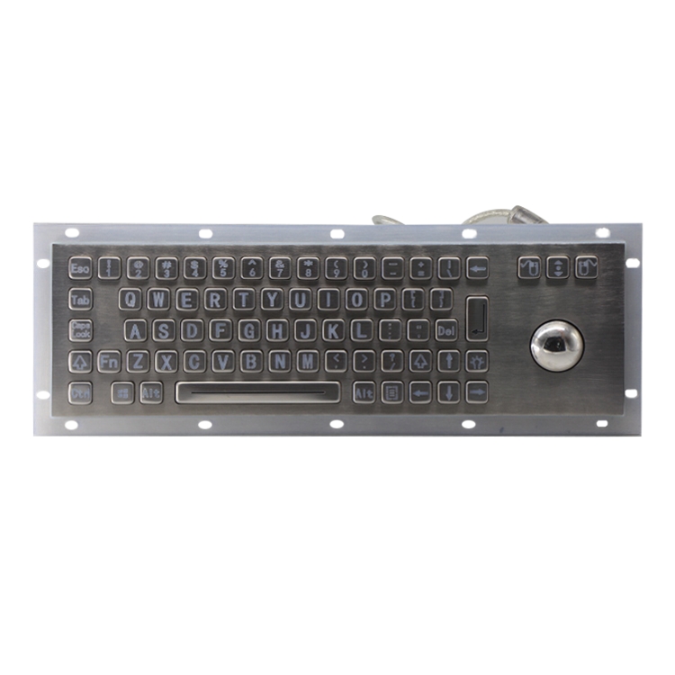 Industrial Keypad Stainless Steel Keypad with Trackball-B807 Featured Image