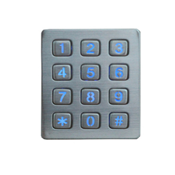 waterproof stainless steel LED ticket vending machine keypad B880 Featured Image