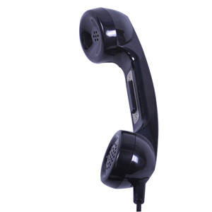 Industrial IP65 Anti-Straling Carbon Loaded PTT switch handset-A15
