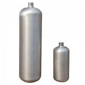 Manufactur standard Purity 10l Argon Gas Cylinder Empty Cylinder With White Color