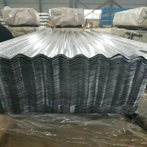 Materiale Lamiera di Tettu di Metallu Pre-Pintatu Lamiera d'acciaio galvanizatu