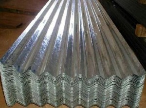 Corrugated Steel fèy materyèl bilding PPGI PPGL Gi Gl