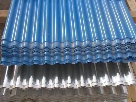 Material Big Spangle Galvanised SGCC Corrugated Steel Sheet Roofing Materials Featured Image