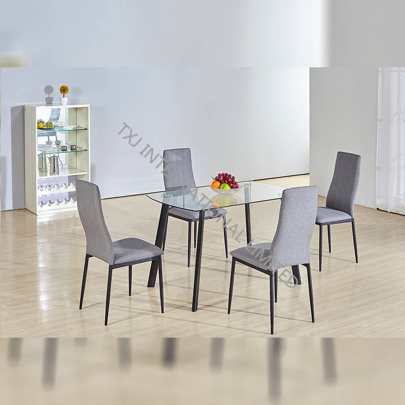 BD-1515 Tempered Glass Dining Table Featured Image