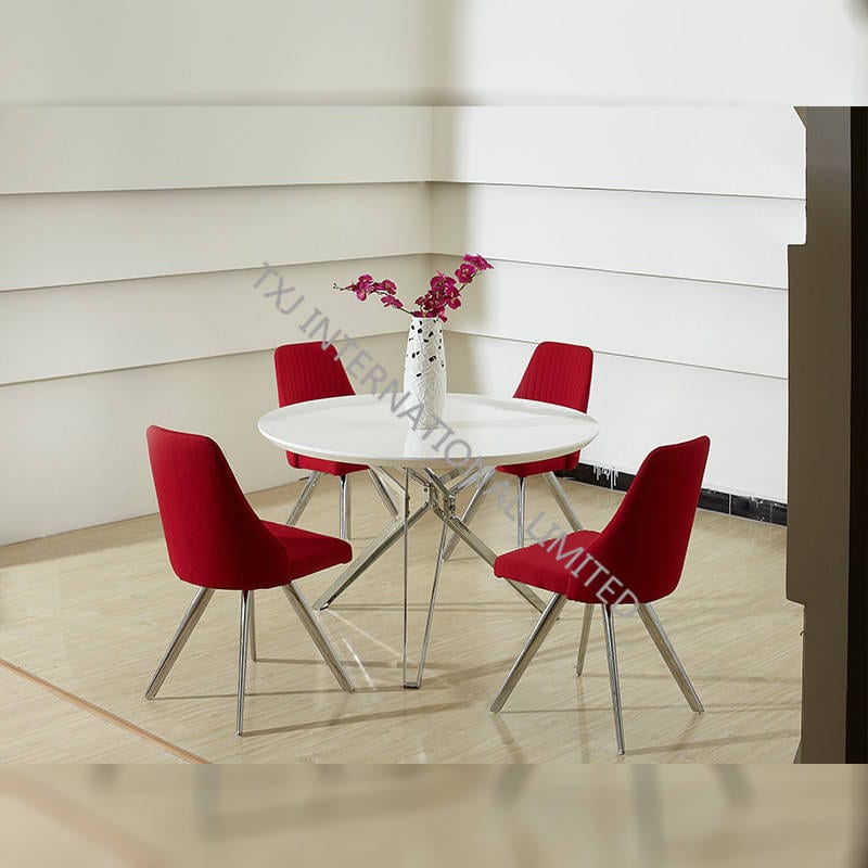 TD-1517 MDF Round Dining Table Featured Image