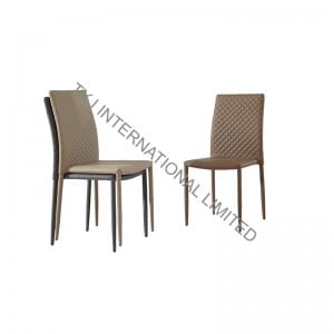 BC-1763 PU Dining Chair With PU Covered Frame