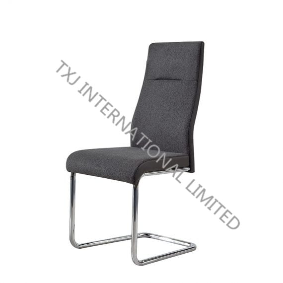 TC-1768 PU Dining Chair with Chromed Frame Featured Image