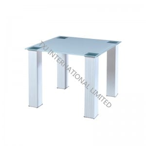 TT-1650L Online Exporter Modern Design Wooden Leg And Top Tempered Glass Coffee Table