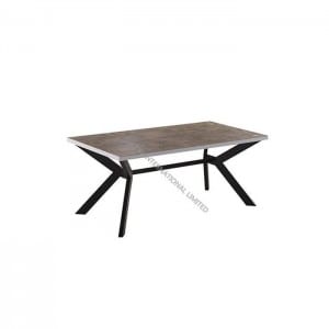 STYLE-DT MDF With Ceramic Dining Table