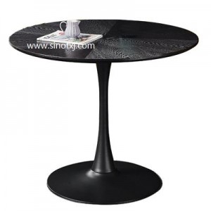 Modern Dining Table with Black wood veener