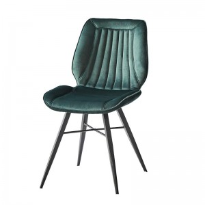 TC-2237 Dining Chair with Velvet fabric