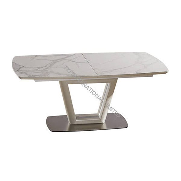 Factory directly Modern Design Tea Table - EMILY-DT Extension Table With MDF&Ceramic Top – TXJ