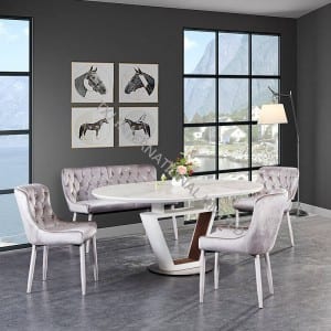 LAVIDA Extension Table, MDF With Ceramic Top
