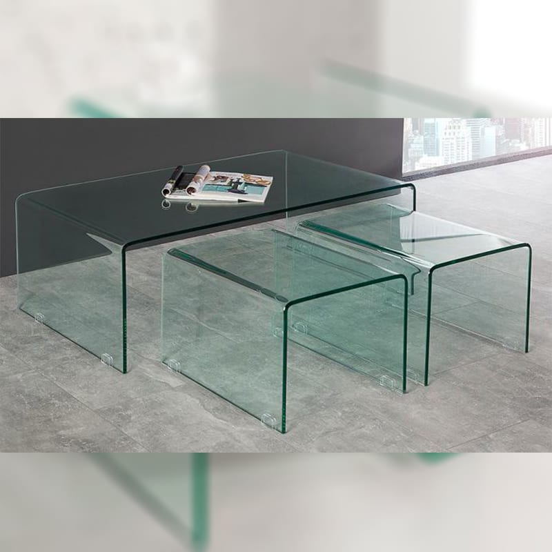 BENT-10 Bent Glass Coffee Table Featured Image