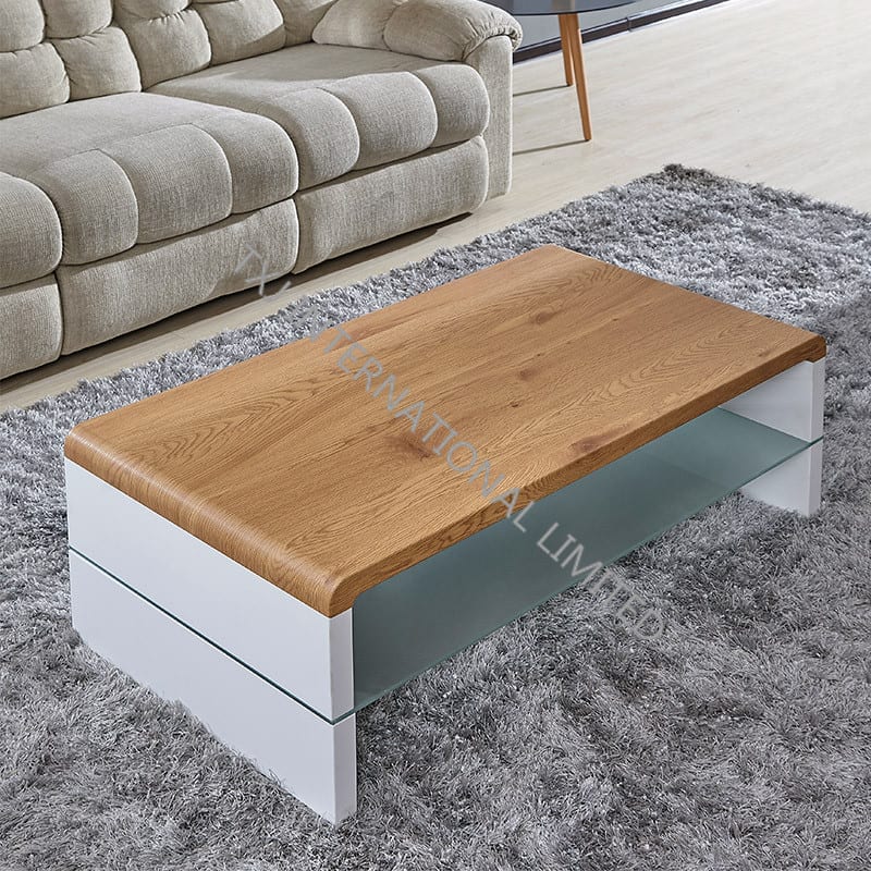 OEM Supply Single Sofa Chair - KONTEX MDF Coffee Table With Oak Paper Veneer – TXJ
