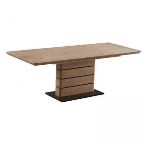 WILD-DT MDF Extension Table With Oak Paper Veneer
