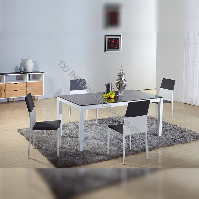 Tempered glass dining 