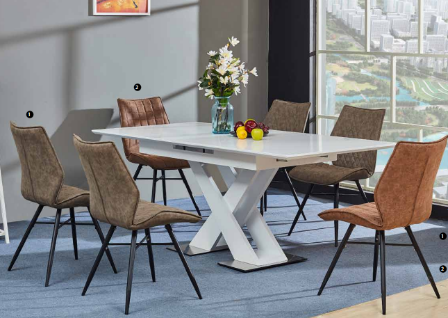 Nordic style dining table—–another gift for life