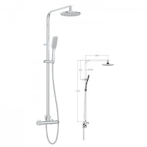 ABS shower column L0501 shower column