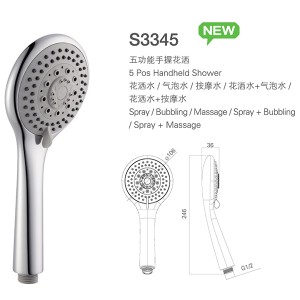 Shower factory produce S3345 handshower