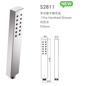 Air intake shower S2811 handshower