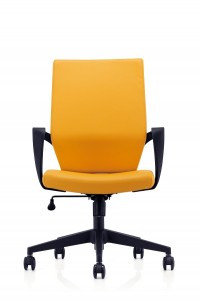Task Leather Chair with Nylon Back