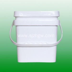 سازمان ملل متحد سطل پلاستیکی گواهی مواد میدان 5L سطل HDPE