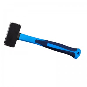 French Type Stoning Hammer With Plastic Coating Handle