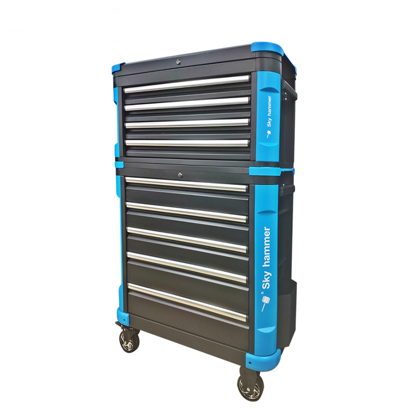 Fast delivery Hardware Tools -
 Rolling Trolley Tool Set with 9 drawers – Sky Hammer