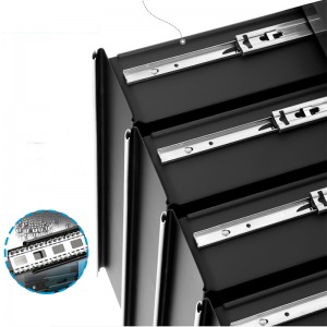 TCF-008A Professional Tool Roller Cabinet in 9 Drawers