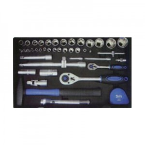 TCA-004A-117 Aluminum Case with Professional Tool Set