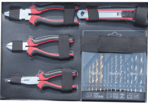 TCA-001A-91 Aluminum Case with Professional Tool set