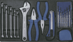 TCE-001A-103 Iron tool case with Professional tool set