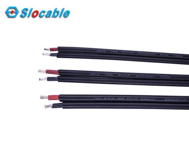 2x6 mm² Câble solaire 10 km 6 mm mc4 connecteurs PV module solaire câble solaire tuyau